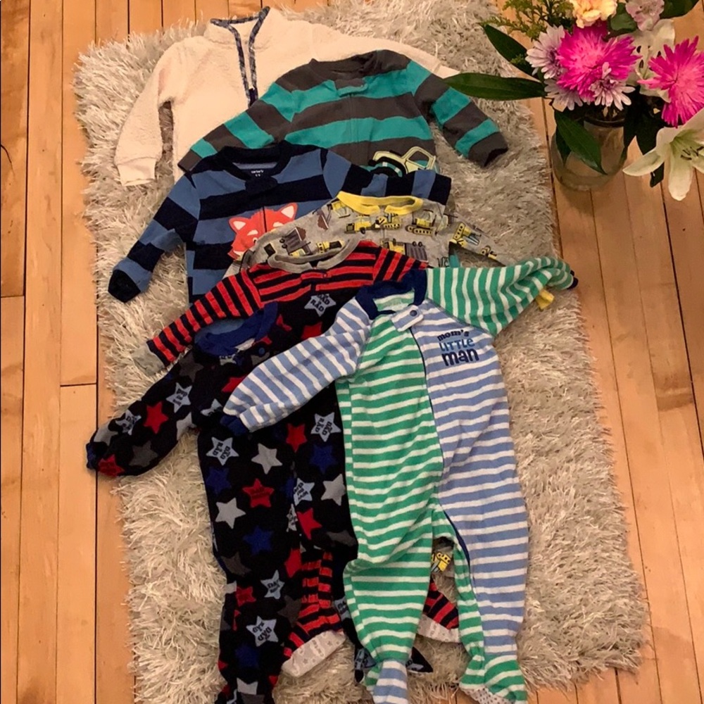 9-12M Boys Pajama Bundle